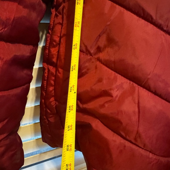 U.S. Polo Assn Red Hooded Puffer Jacket — Size M - Picture 11 of 16